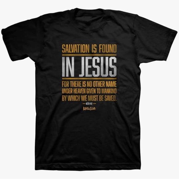 kurusso Other - Christian Bible Verse Acts 4:12 T-Shirt